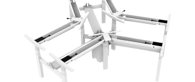 Elektrikli yükseklik ayarlanabilir masalarda patlama ve Okin'in İşyeri ergonomisindeki stratejik rolünü azalttı